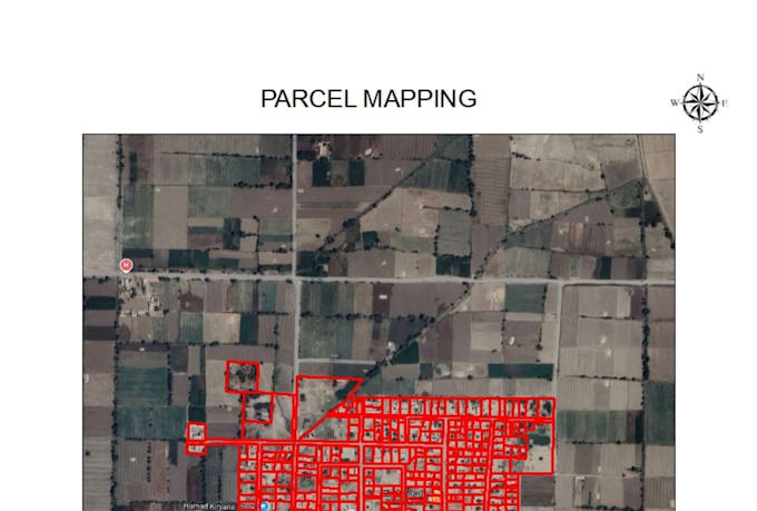 parcel mapping in arcgis or qgis for real estate and land use